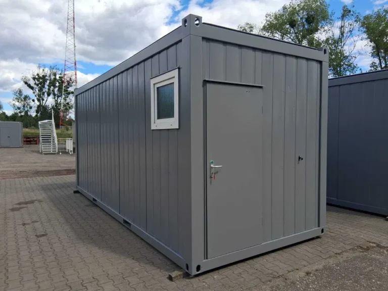 Kontener 20′ socjalny sanitarny toaletowy